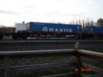 BNSF 239425B Double Stackcar w/HANJIN Container WB